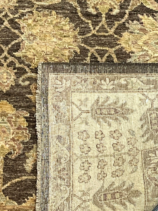 6'x9' Hand-Knotted Chobi Beige/Brown Area Rug – KB Rugs
