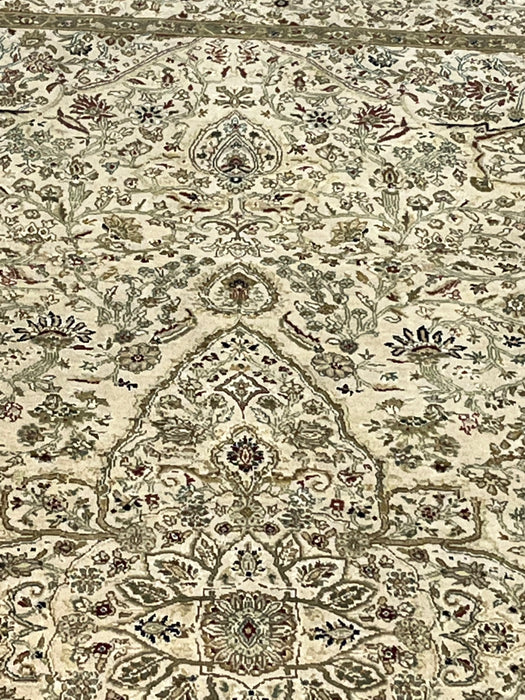 6'x9' Hand-Knotted Persian Ivory/Brown Area Rug – KB Rugs