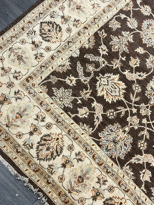 8'x10' Hand-Knotted Chobi Beige/Brown Area Rug – KB Rugs