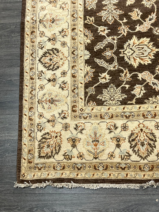 8'x10' Hand-Knotted Chobi Beige/Brown Area Rug – KB Rugs