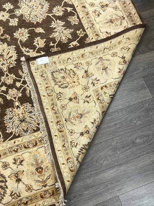 8'x10' Hand-Knotted Chobi Beige/Brown Area Rug – KB Rugs