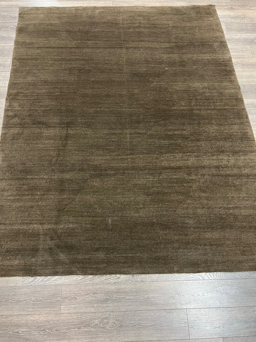 8'x10' Hand-Knotted Nepali Dark Brown Area Rug – KB Rugs
