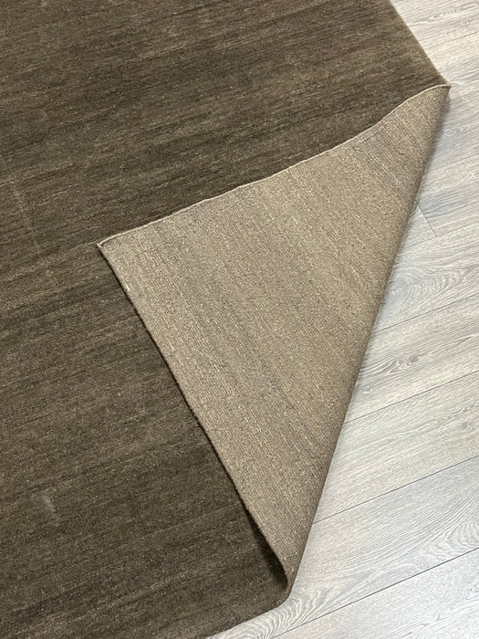 8'x10' Hand-Knotted Nepali Dark Brown Area Rug – KB Rugs