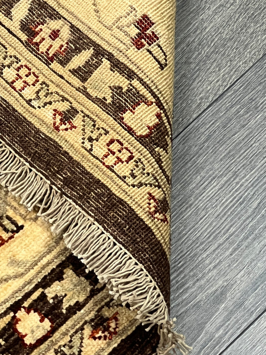 8'x10' Hand-Knotted Chobi Beige/Brown Area Rug – KB Rugs