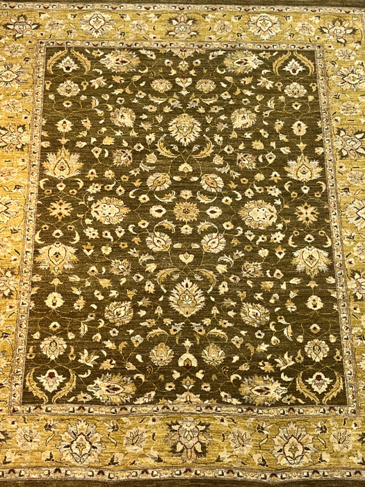 7'x10' Hand-Knotted Chobi Brown/Beige Area Rug – KB Rugs