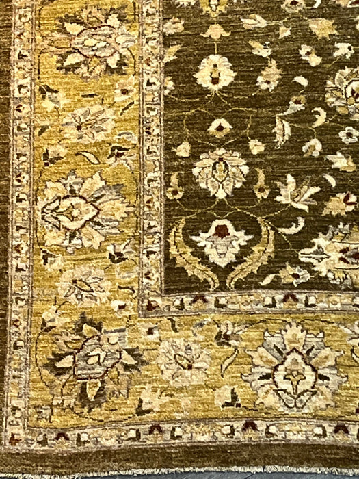 7'x10' Hand-Knotted Chobi Brown/Beige Area Rug – KB Rugs