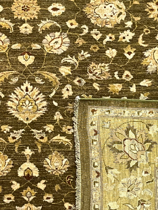 7'x10' Hand-Knotted Chobi Brown/Beige Area Rug – KB Rugs