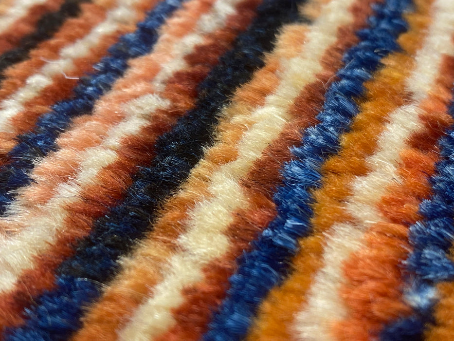 5'x8' Hand-Knotted Gebba Multi/Orange Area Rug – KB Rugs