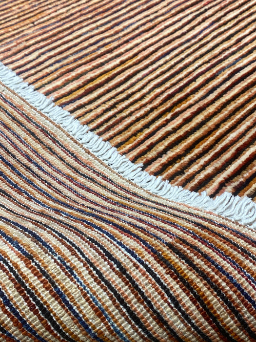 5'x8' Hand-Knotted Gebba Multi/Orange Area Rug – KB Rugs