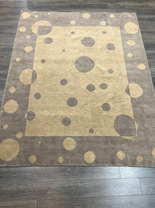 8'x10' Hand-Knotted Nepali Beige/Grey Area Rug – KB Rugs