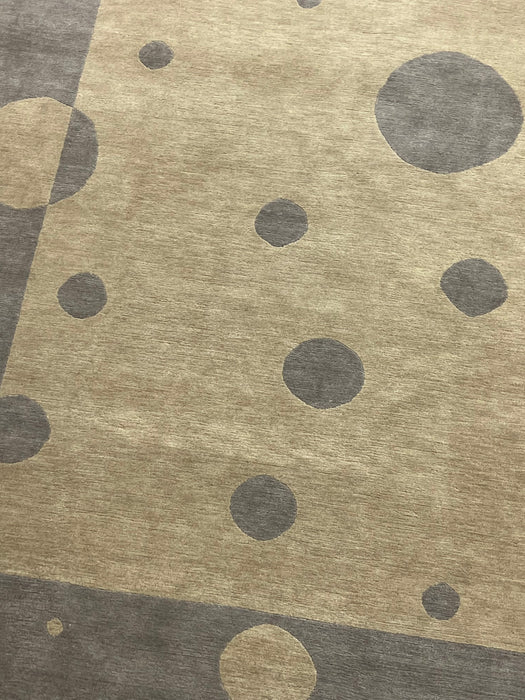 8'x10' Hand-Knotted Nepali Beige/Grey Area Rug – KB Rugs