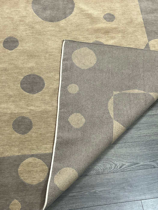 8'x10' Hand-Knotted Nepali Beige/Grey Area Rug – KB Rugs