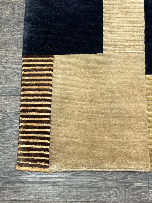 4'x6' Hand-Knotted Nepali Beige/Multi Area Rug – KB Rugs