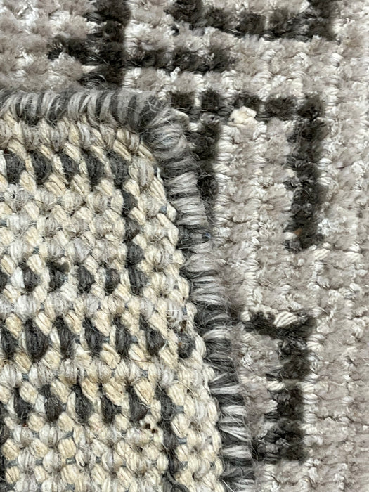4'x6' Hand-Knotted Nepali Grey/Beige Area Rug – KB Rugs
