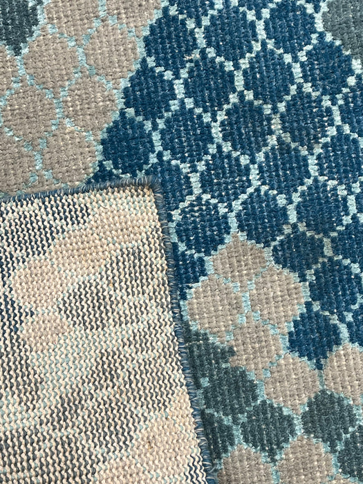4'x6' Hand-Knotted Nepali Blue/Grey Area Rug – KB Rugs