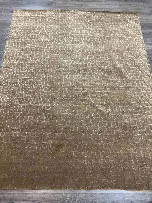 8'x10' Hand-Knotted Nepali Brown Area Rug – KB Rugs
