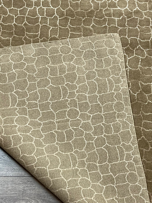 8'x10' Hand-Knotted Nepali Brown Area Rug – KB Rugs