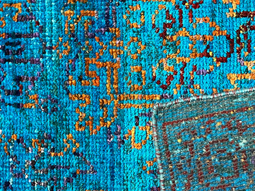 4'x6' Hand-Knotted Nepali Blue/Multi Area Rug – KB Rugs
