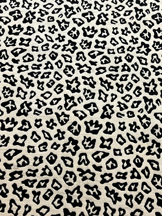 8'x10' Hand-Knotted Nepali Black/Ivory Area Rug – KB Rugs
