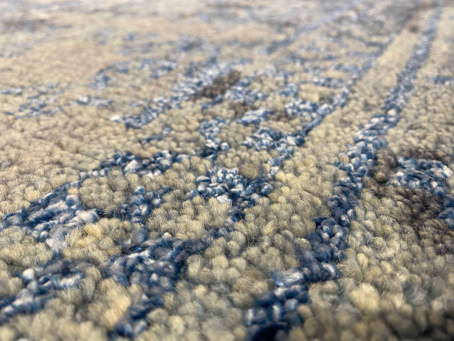 5'x8' Hand-Knotted Nepali Blue/Grey Area Rug – KB Rugs