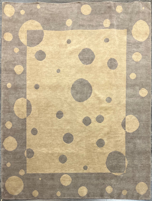 8'x10' Hand-Knotted Nepali Beige/Grey Area Rug – KB Rugs