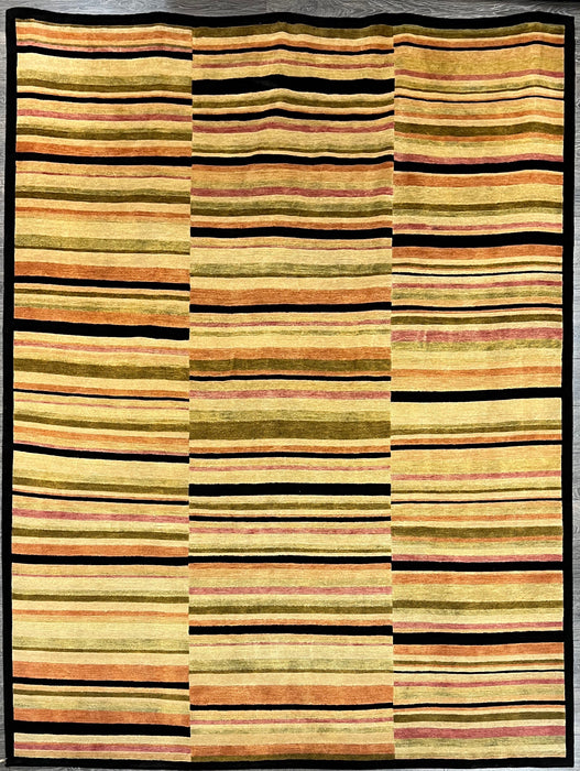 8'x10' Hand-Knotted Nepali Beige/Multi Area Rug – KB Rugs
