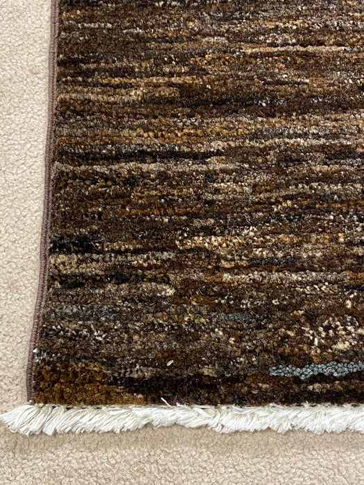 8'x10' Hand-Knotted Gebba Brown Area Rug – KB Rugs
