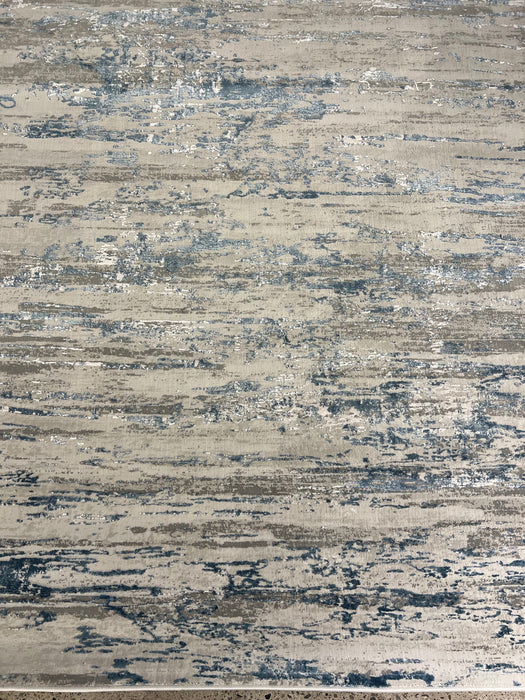 5'x8' Power-Loomed Contemporary Style Grey/Blue Area Rug – KB Rugs