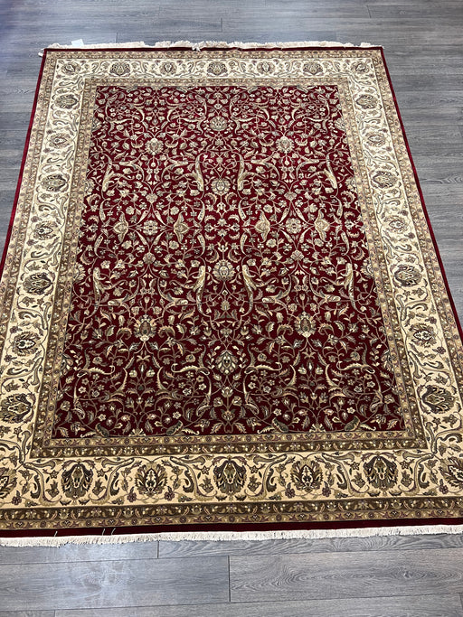 9'x12' Hand-Knotted Persian Red/Ivory Area Rug – KB Rugs