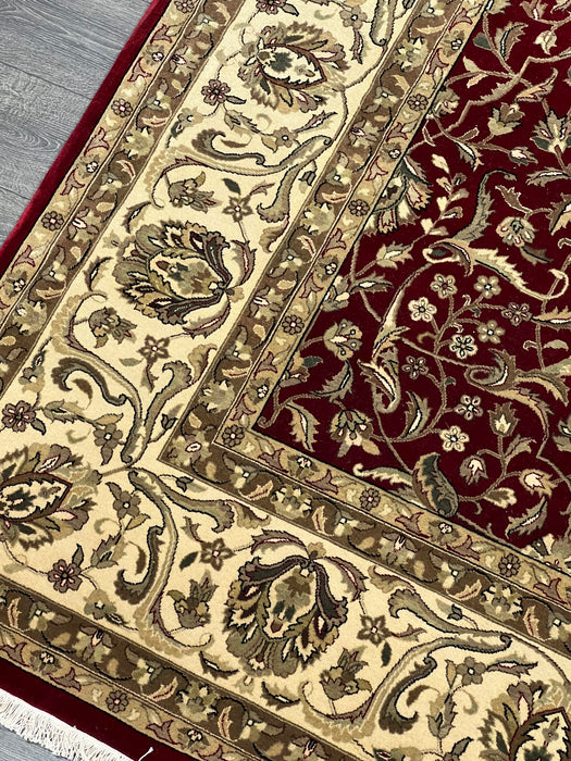 9'x12' Hand-Knotted Persian Red/Ivory Area Rug – KB Rugs