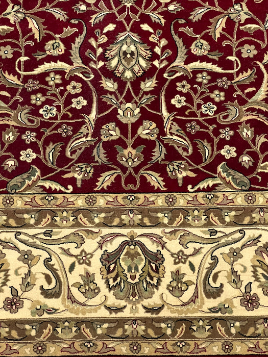 9'x12' Hand-Knotted Persian Red/Ivory Area Rug – KB Rugs