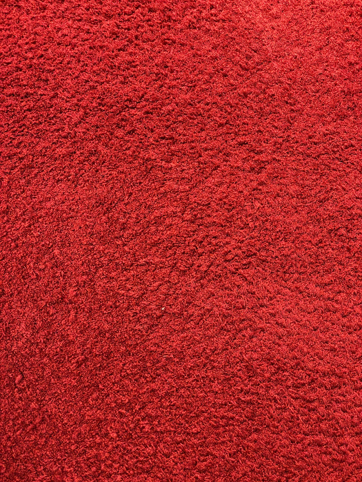 5'x8' Power-Loomed Shaggy Red Area Rug – KB Rugs