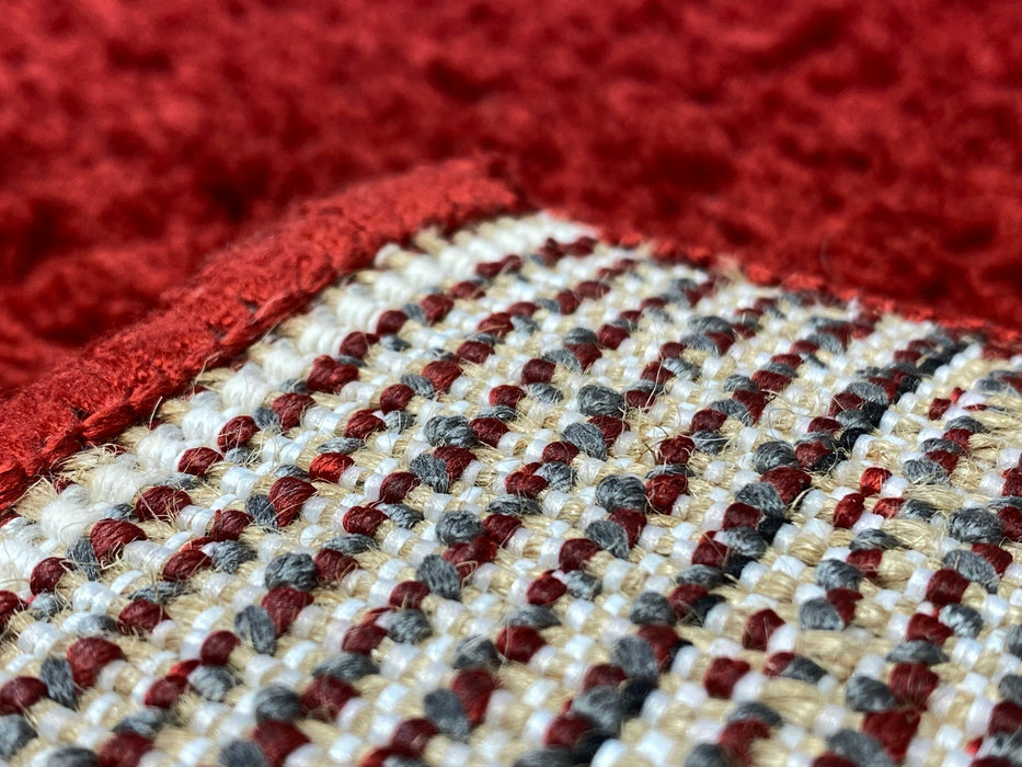 5'x8' Power-Loomed Shaggy Red Area Rug – KB Rugs