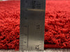 5'x8' Power-Loomed Shaggy Red Area Rug – KB Rugs