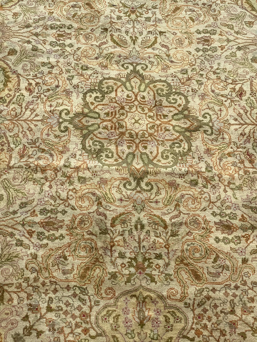 9'x12' Hand-Knotted Persian Green/Beige Area Rug – KB Rugs