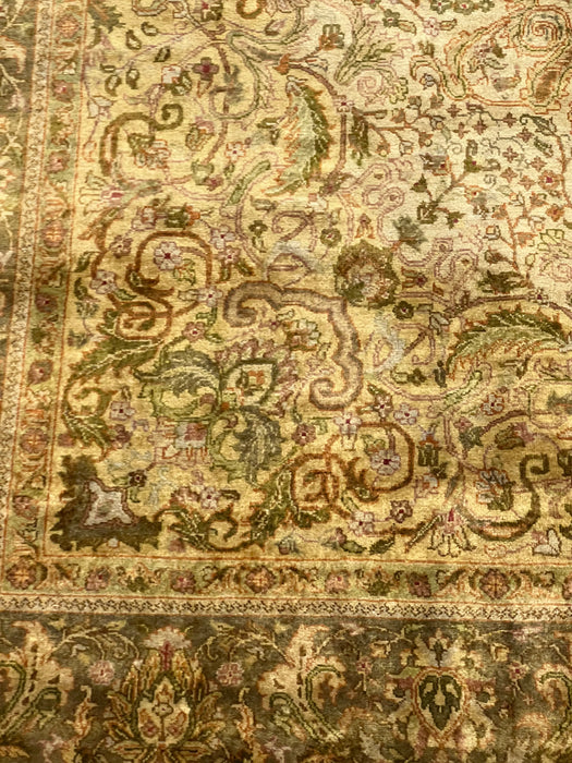 9'x12' Hand-Knotted Persian Green/Beige Area Rug – KB Rugs
