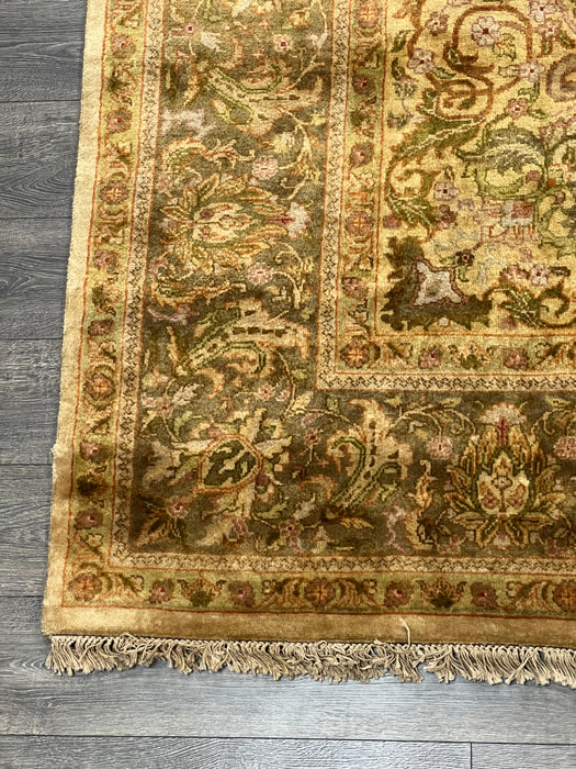 9'x12' Hand-Knotted Persian Green/Beige Area Rug – KB Rugs