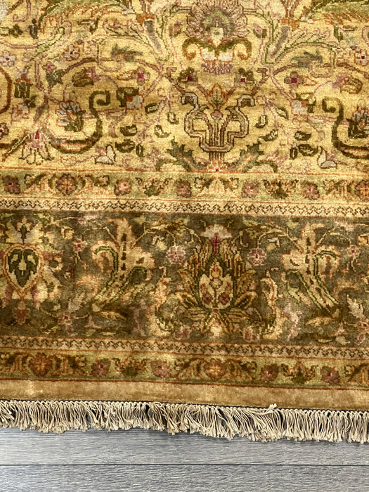 9'x12' Hand-Knotted Persian Green/Beige Area Rug – KB Rugs