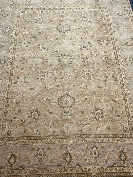 9'x12' Hand-Knotted Chobi Beige/Green Area Rug – KB Rugs