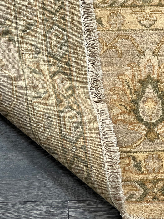 9'x12' Hand-Knotted Chobi Beige/Green Area Rug – KB Rugs