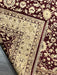 9'x12' Hand-Knotted Chobi Maroon/Beige Area Rug – KB Rugs