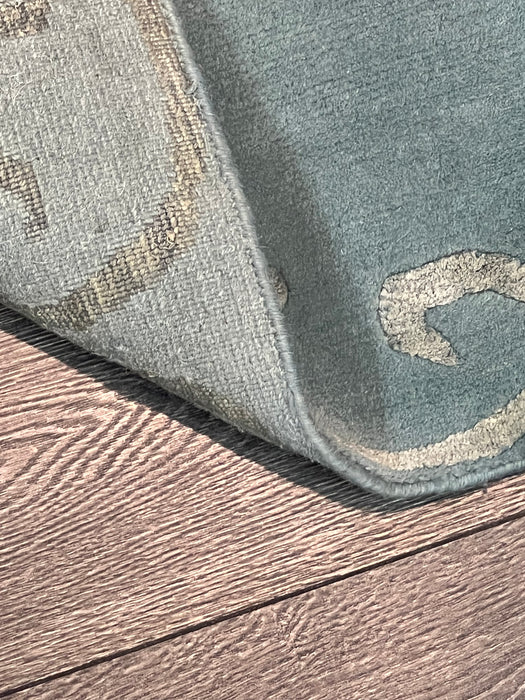 9'x12' Hand-Knotted Nepali Grey/Ivory Area Rug – KB Rugs
