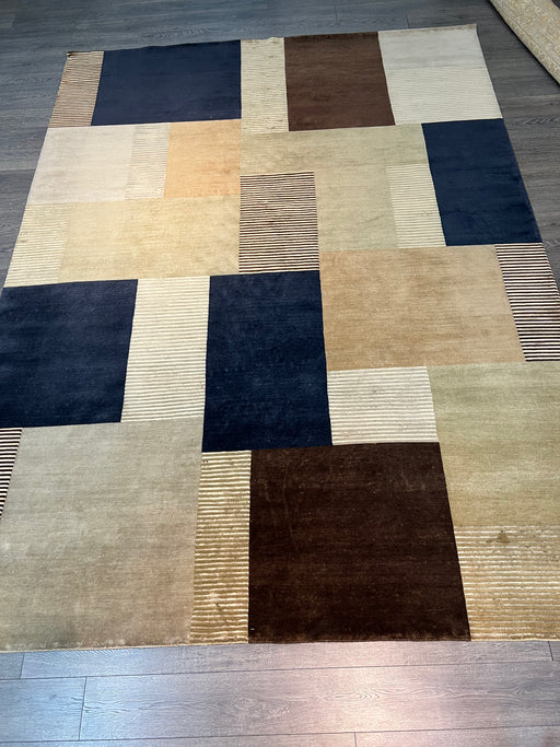 9'x12' Hand-Knotted Nepali Multi/Beige Area Rug – KB Rugs