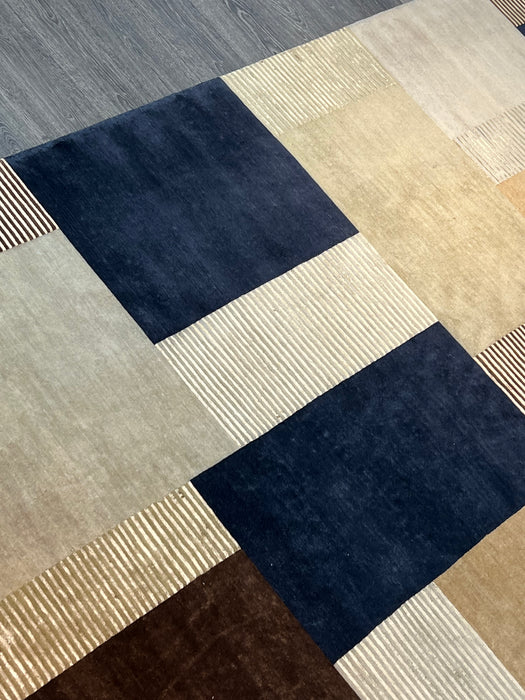 9'x12' Hand-Knotted Nepali Multi/Beige Area Rug – KB Rugs