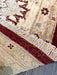 9'x12' Hand-Knotted Chobi Red/Ivory Area Rug – KB Rugs