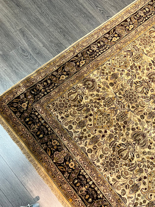 9'x12' Hand-Knotted herbal wash Beige/Brown Area Rug – KB Rugs