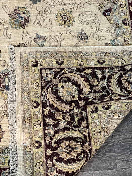 9'x12' Hand-Knotted Chobi Beige/Red Area Rug – KB Rugs