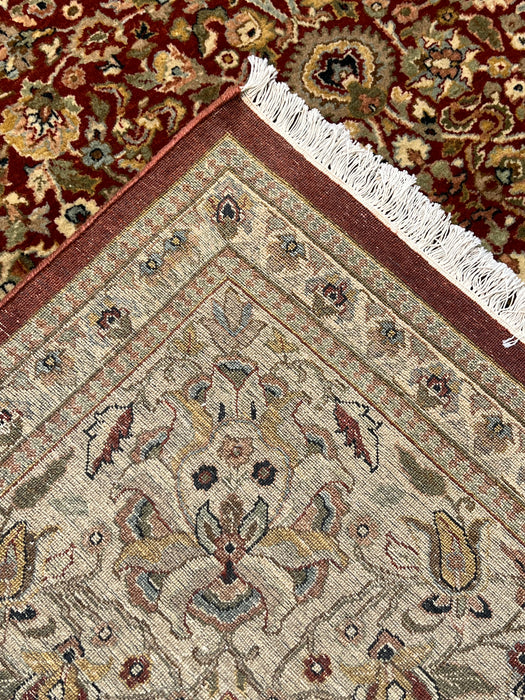 9'x12' Hand-Knotted Sutri Beige/Red Area Rug – KB Rugs