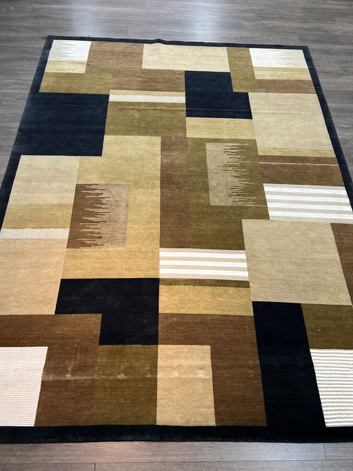 9'x12' Hand-Knotted Nepali Multi/Brown Area Rug – KB Rugs
