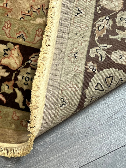 6'x9' Hand-Knotted Persian Beige/Black Area Rug – KB Rugs